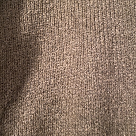 NWT BANANA REPUBLIC OLIVE GREEN/BROWN MOCK TURTLENECK SWEATER - Picture 2 of 5